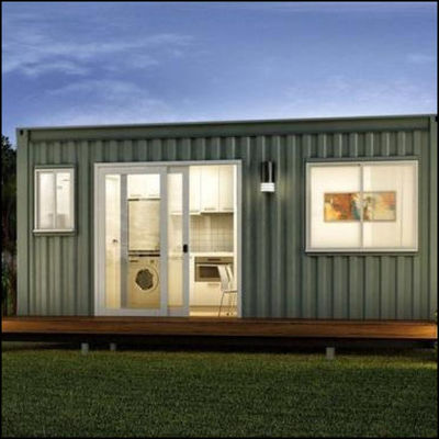 Qualität  Modern 40ft Flat Pack Prefab Container House With Floor Plan usine